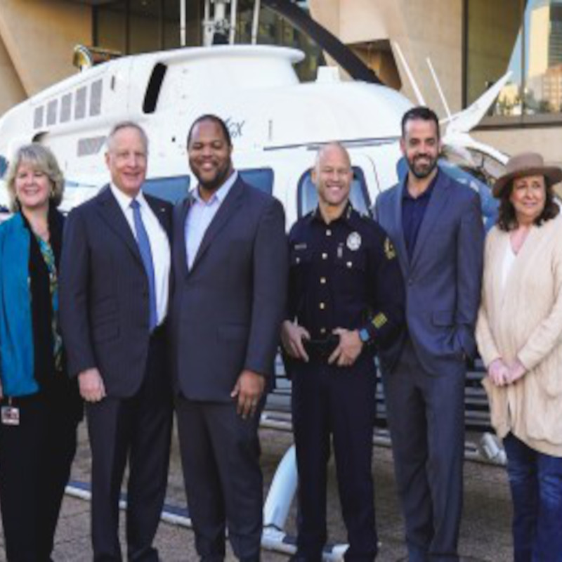Billionaire gifts his Bell 407 to Dallas Police