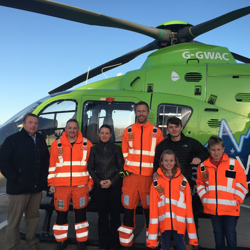 10 UK Air Ambulance operators begin blood transfusion trial