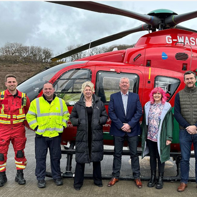 Ascona launches new partnership with the Wales Air Ambulance