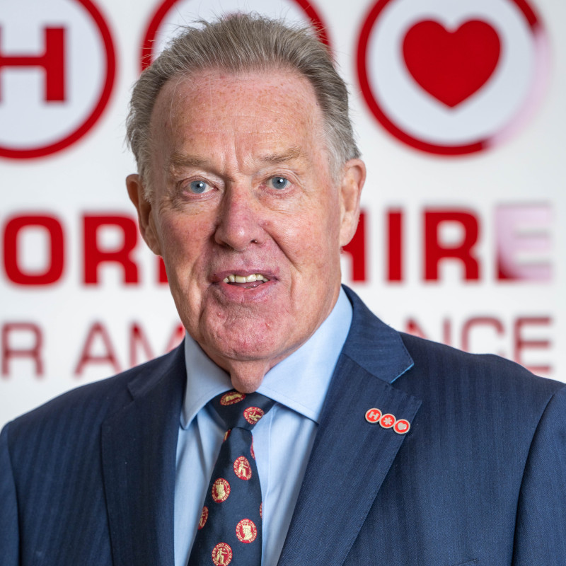 Yorkshire Air Ambulance Chairman to retire after 19 years