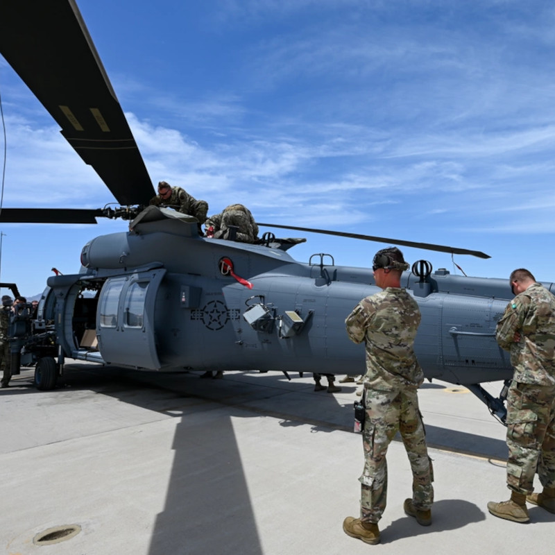 55th Rescue Squadron receives their first HH-60W