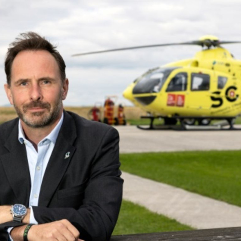 Scotland’s Charity Air Ambulance Chairman dies suddenly