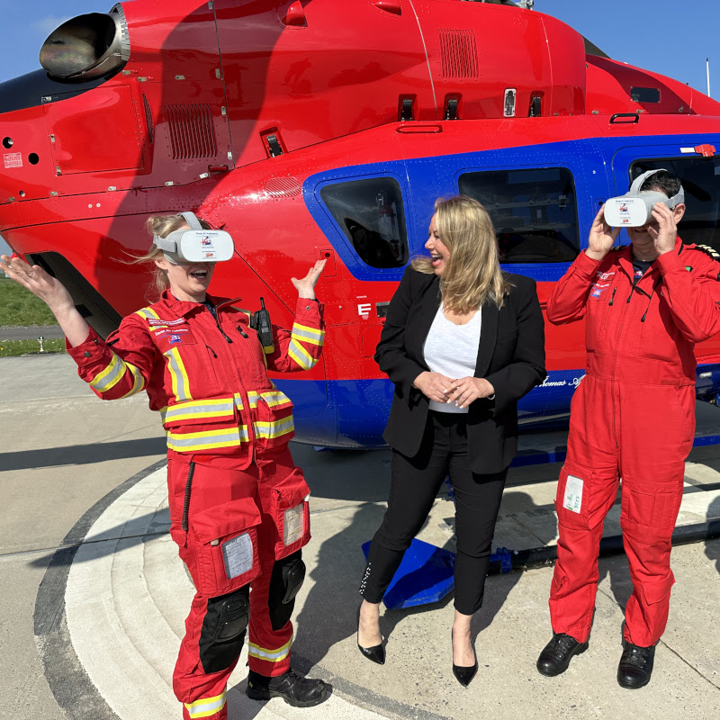 Devon Air Ambulance Launch VR Helicopter Tour