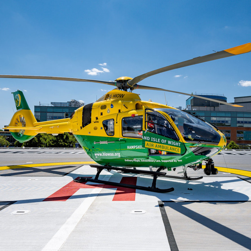 Hampshire and Isle of Wight Air Ambulance report on 2022 missions