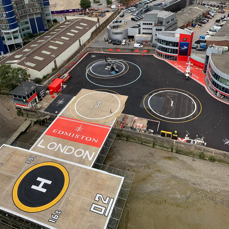Edmiston partners with Goodwood to provide London Heliport link